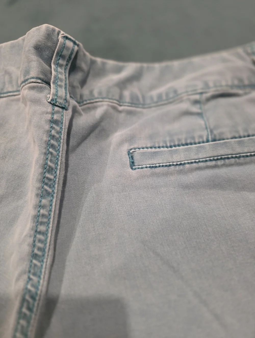 Mossimo Supply Co. Light Blue Low Rise Women's Short Shorts Size 17